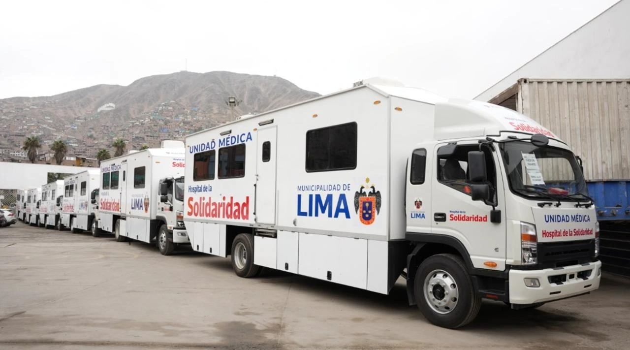 Unidad móvil de salud en Ica